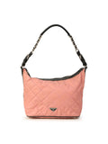 Pink Tessuto Quilted Shoulder Bag