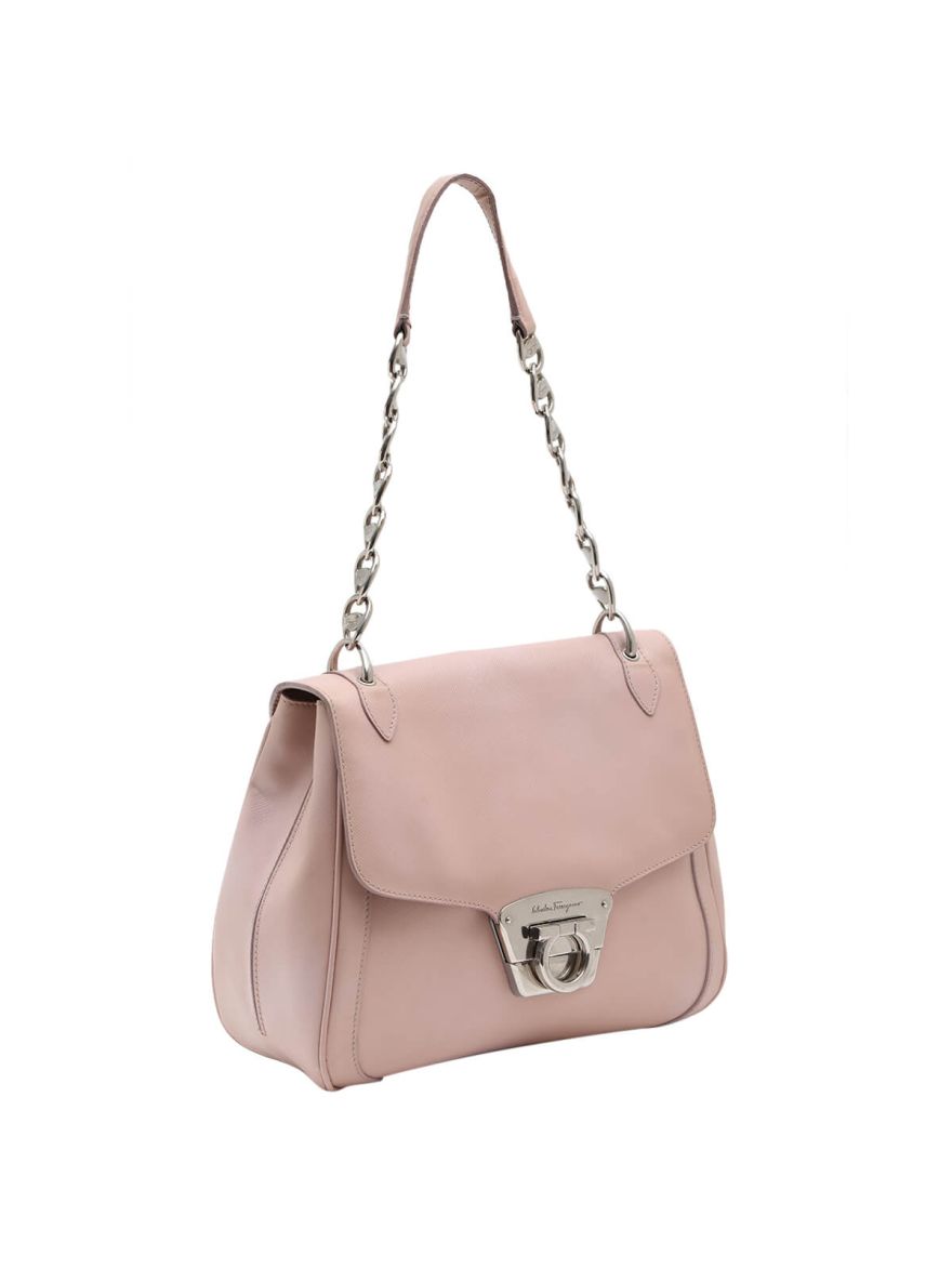 Gancini Flap Shoulder Bag