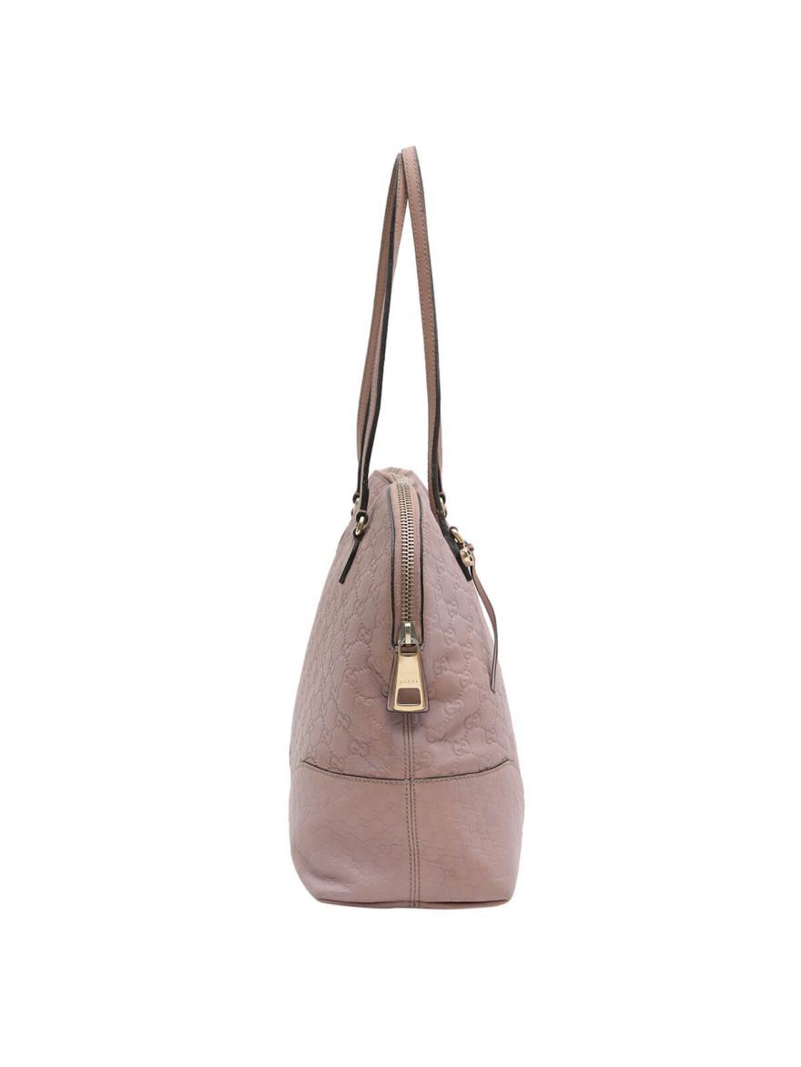 Monogram Leather Shoulder Bag