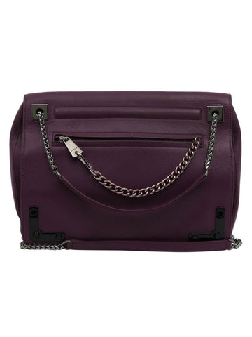 Leather Diana Chain Shoulder Bag