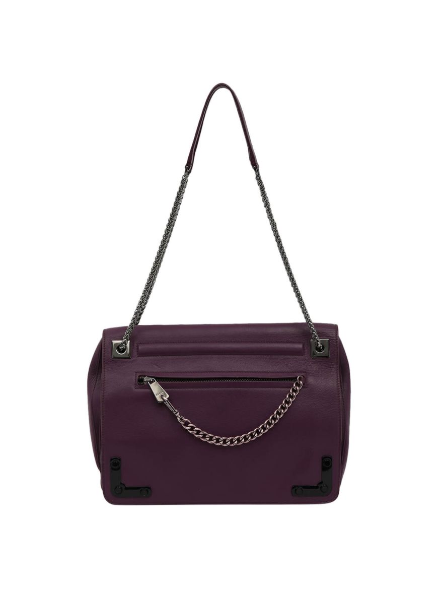 Leather Diana Chain Shoulder Bag