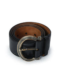 Black Leather Men's Belt Size- 85 cm