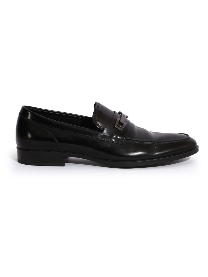 Tod's Black Leather Footwears Size 10.5