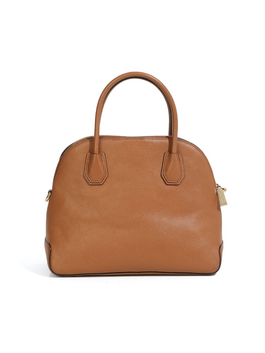 Brown Top Handle Bag Medium