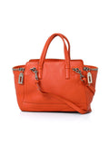 Orange Leather Bag