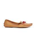 Tan Leather Loafers/ 39