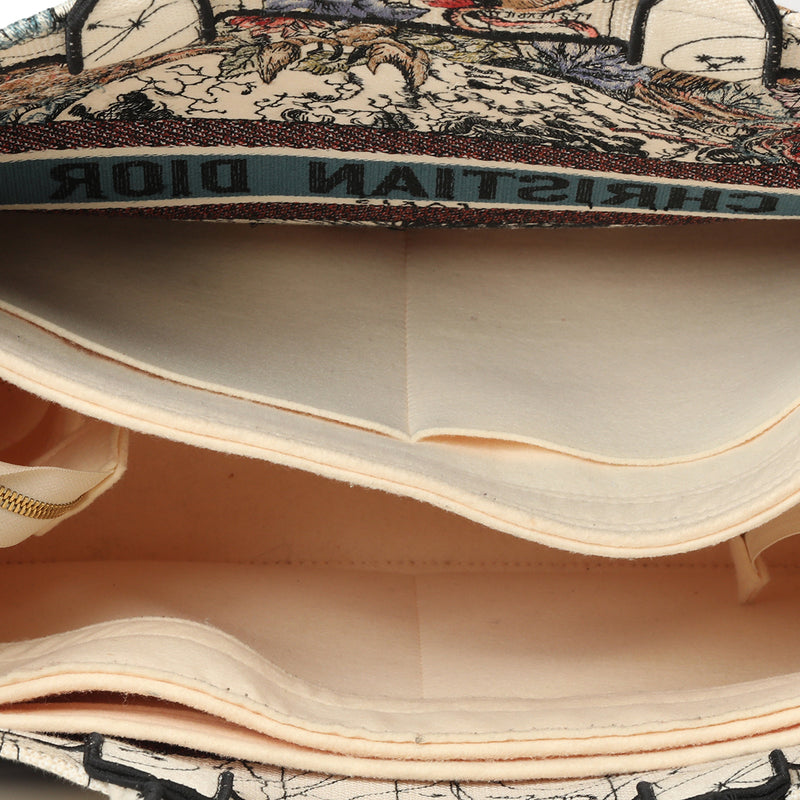 Pre loved christian dior multicolor gm book tote price