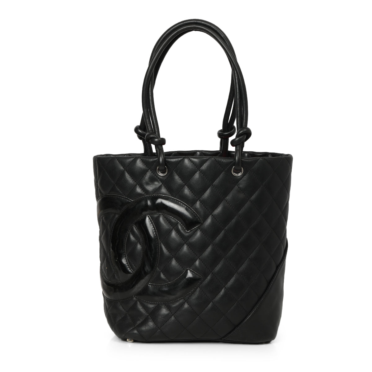 Medium Ligne Black Cambon Tote