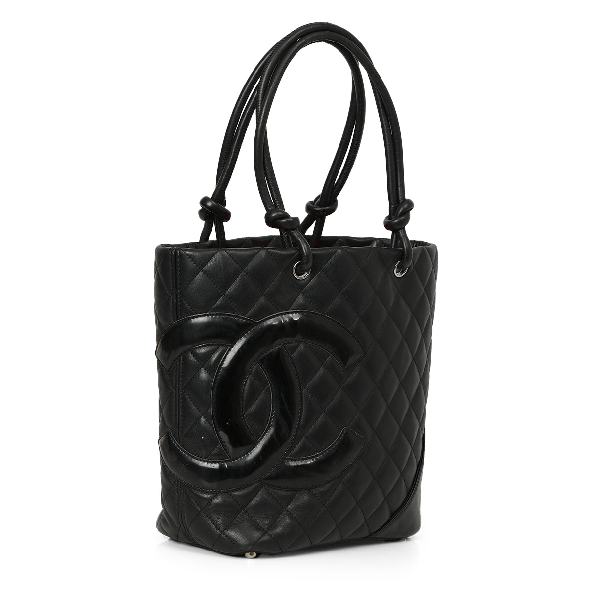 Medium Ligne Black Cambon Tote