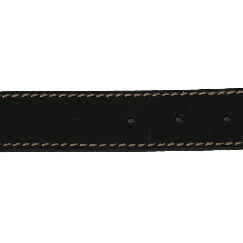 Pre loved gucci unisex logo brown leather belt price in india