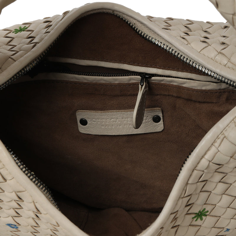 Intrecciato Meadow Flower Medium Veneta Hobo Bag