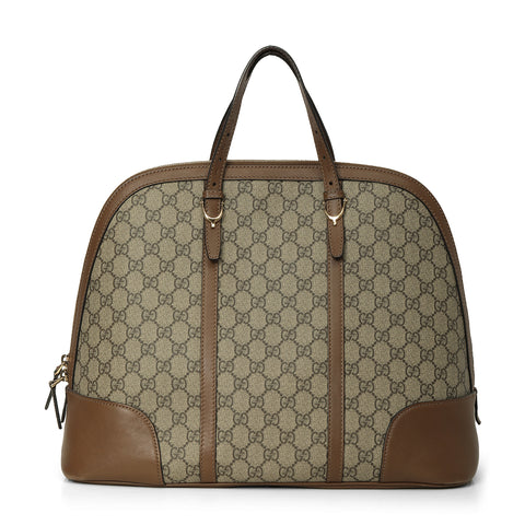 GG Coated Canvas Large Nice Dome Bag