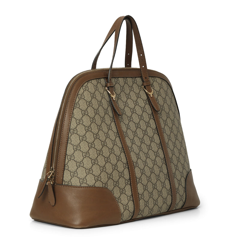 GG Coated Canvas Large Nice Dome Bag