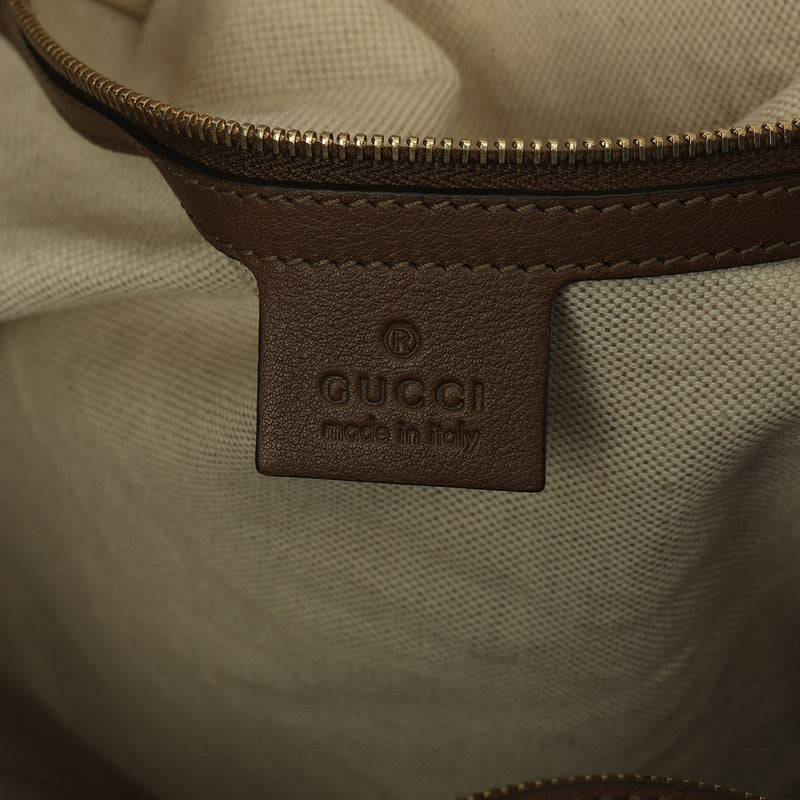 GG Coated Canvas Large Nice Dome Bag