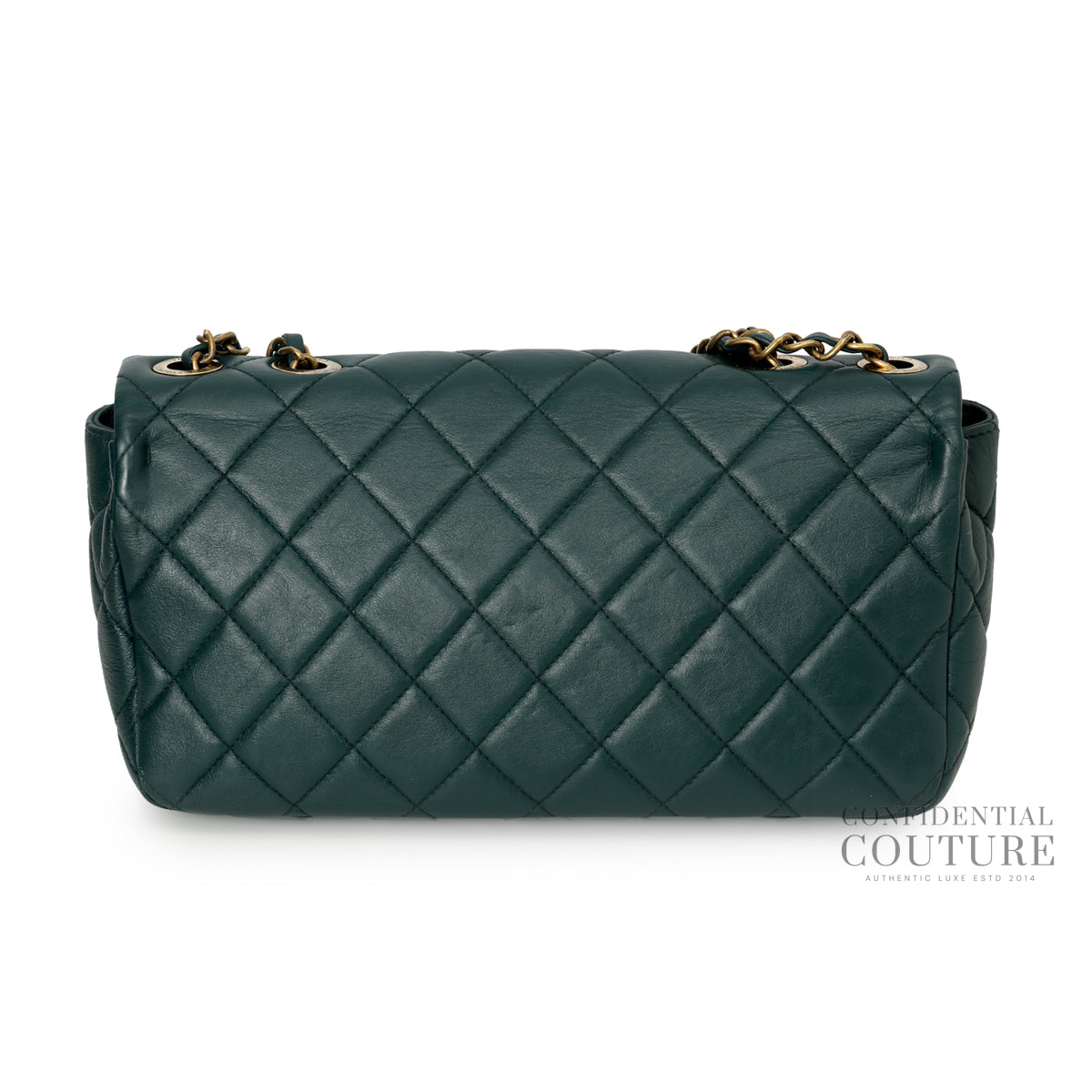 East/West Quilted CC Flap Bag