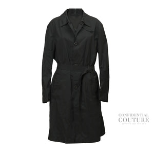 Black Trenchcoat Size 48