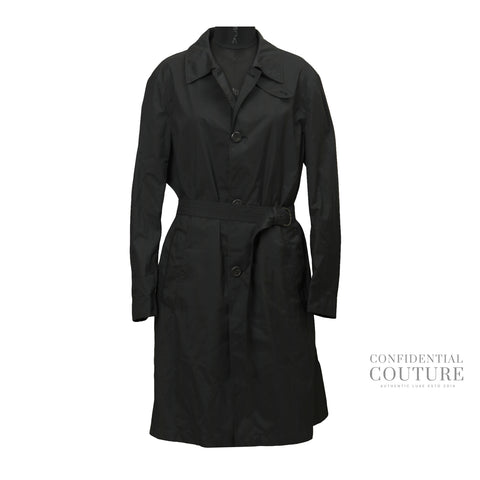 Black Trenchcoat Size 48