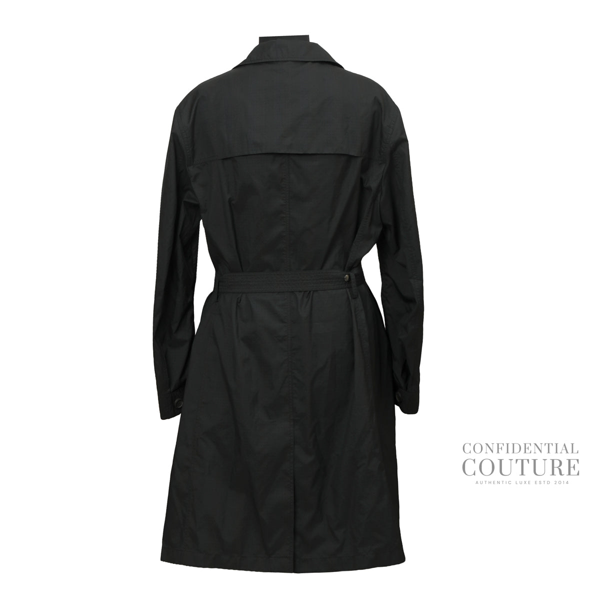 Black Trenchcoat Size 48