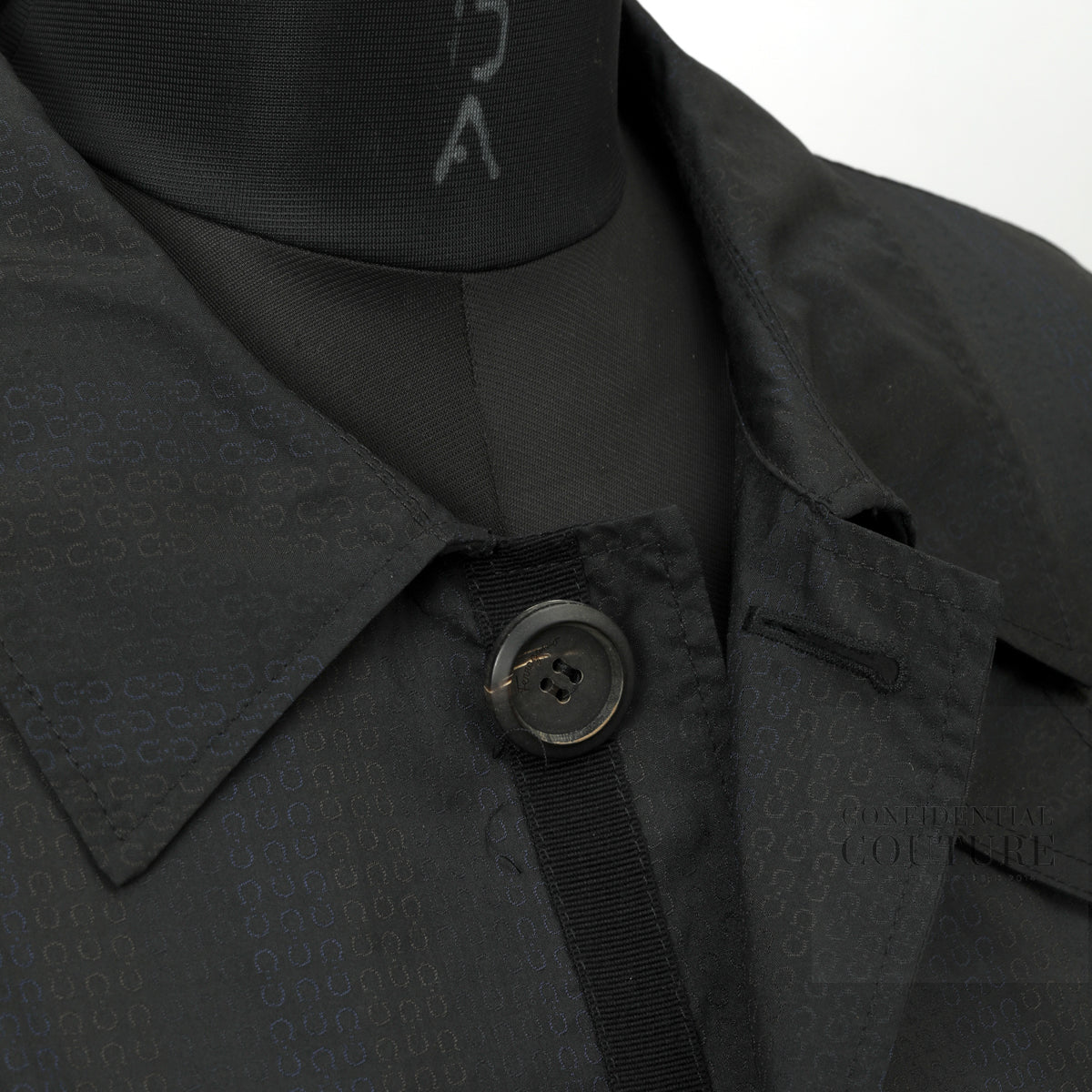 Black Trenchcoat Size 48