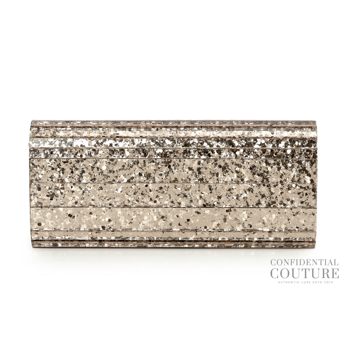 Ballet Pink Sweetie Acrylic Clutch with Chain Strap
