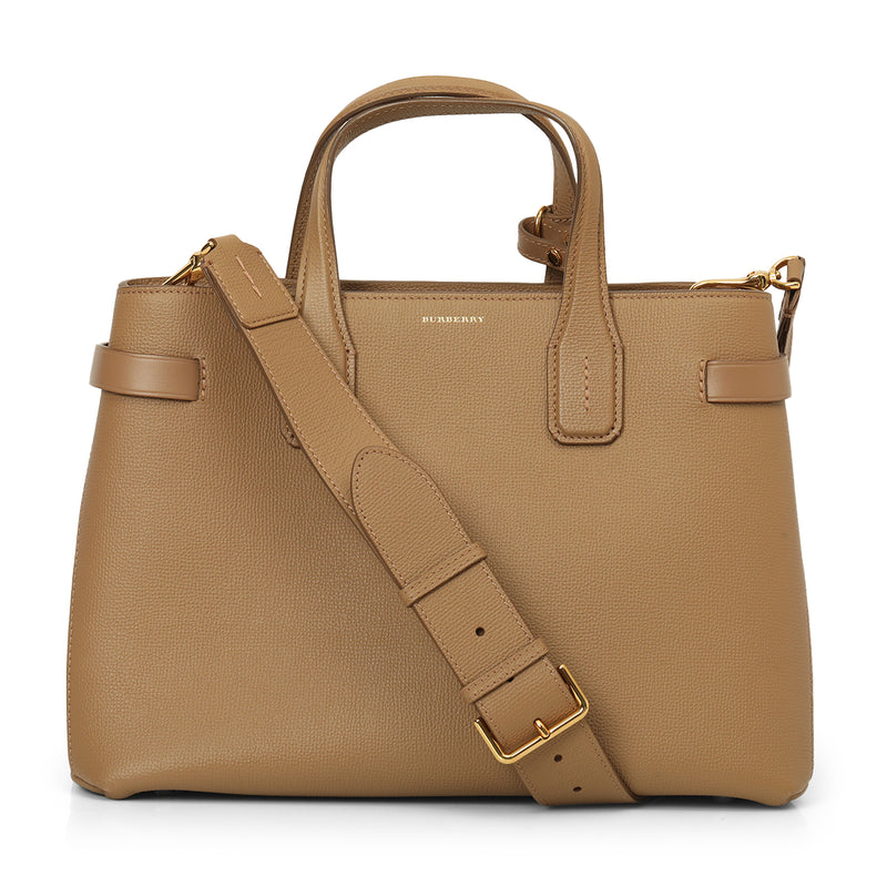 Pre-loved Burberry Banner Tote Medium Bag