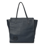 Blue Swing Leather GG Tote One Size