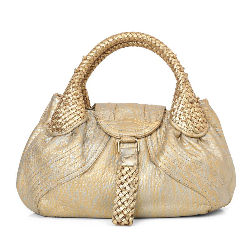 Fendi Gold Spy Bag Small