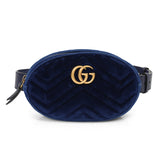 GG Marmont Velvet Belt Bag One Size