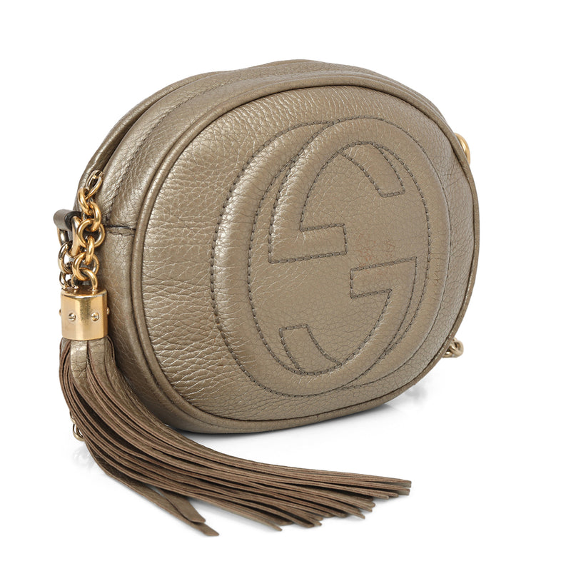 Pre-loved Gucci Mini Soho Round Chain Bag