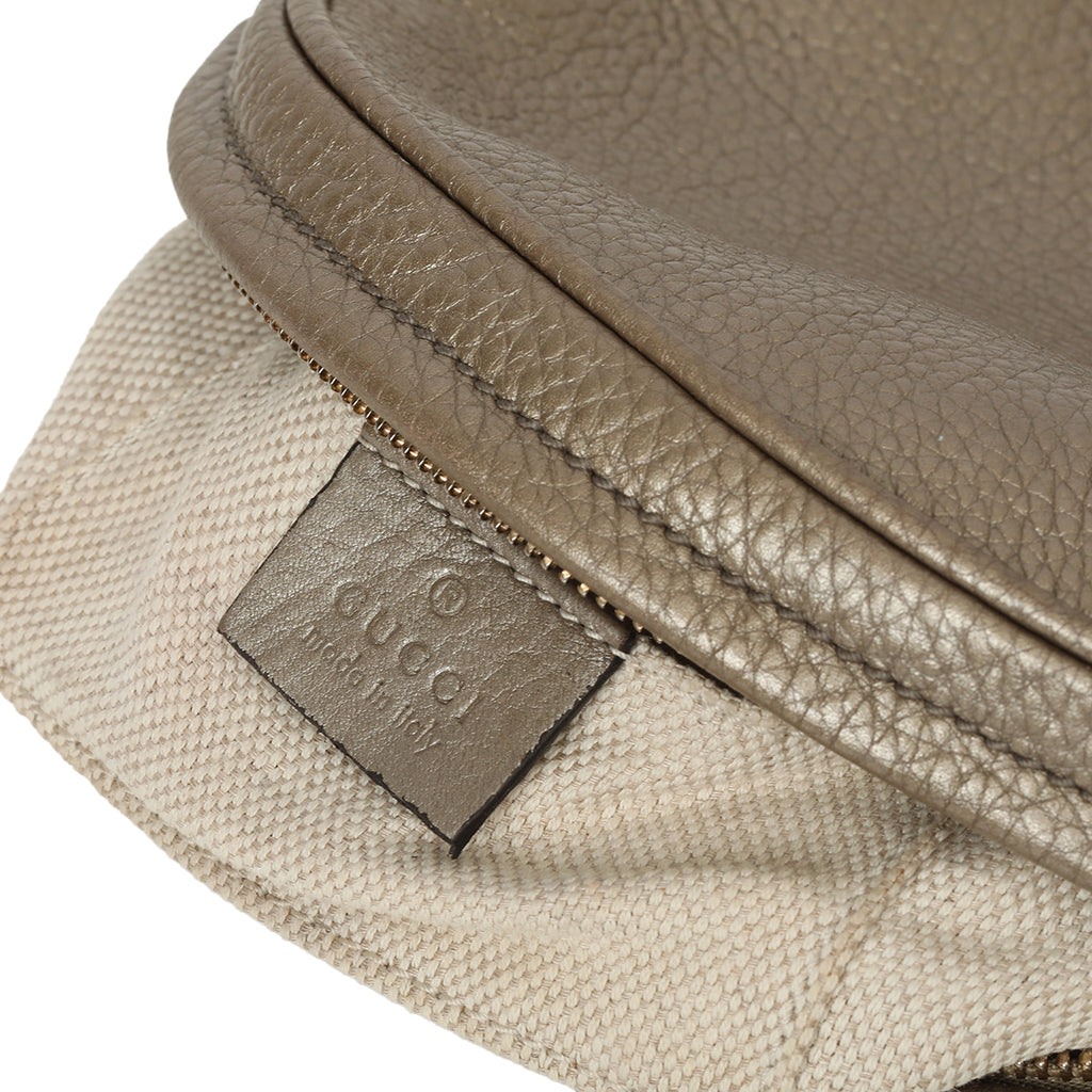 Shop Pre-Owned Authentic Gucci Mini Soho Round Chain Bag