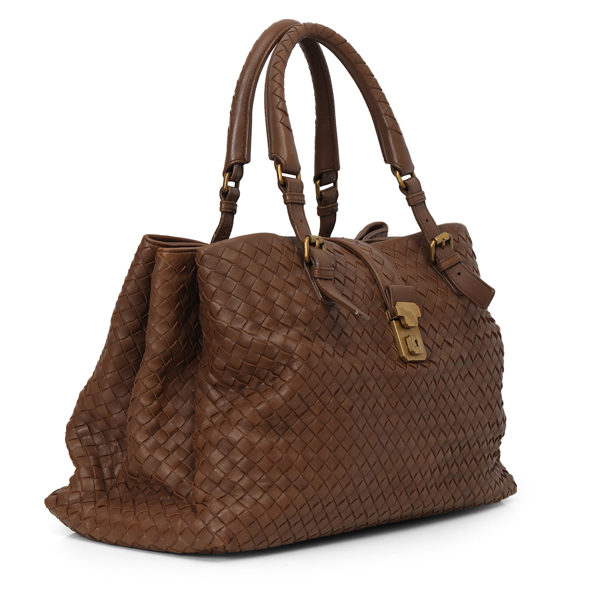 Bottega Veneta Intrecciato Roma 2way Shoulder Bag One Size