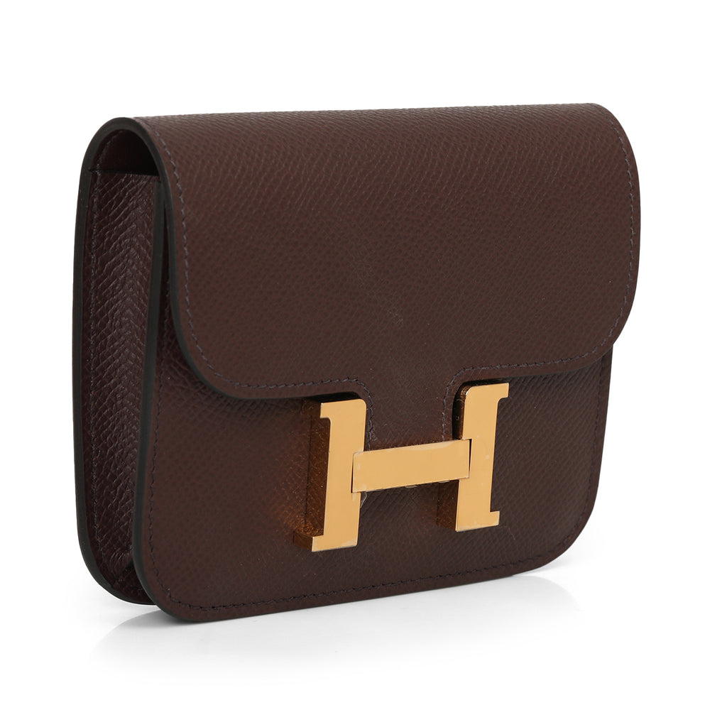 Shop Pre-Owned Authentic Hermes Constance Rouge Sellier Slim