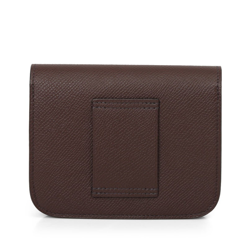 Women pre loved hermes constance wallet one size