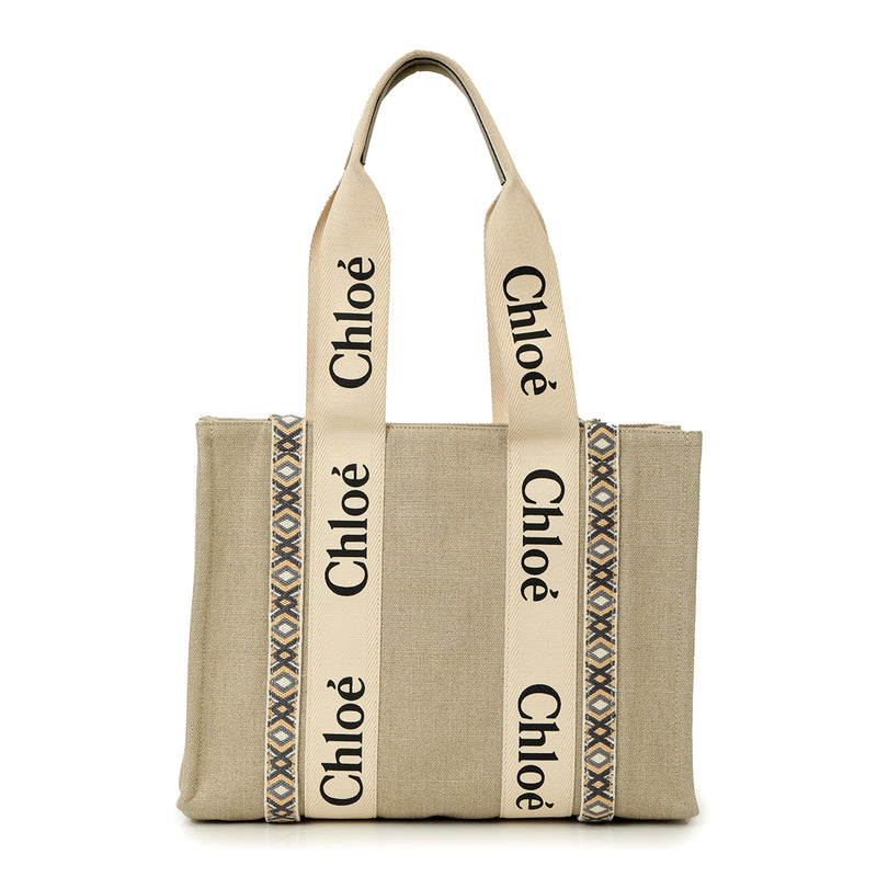 Chloe Small Woody Tote Bag