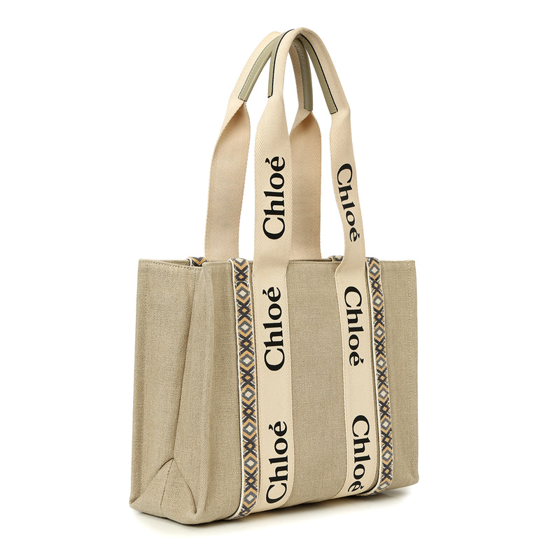 Pre-loved Chloe Small Woody Tote Bag