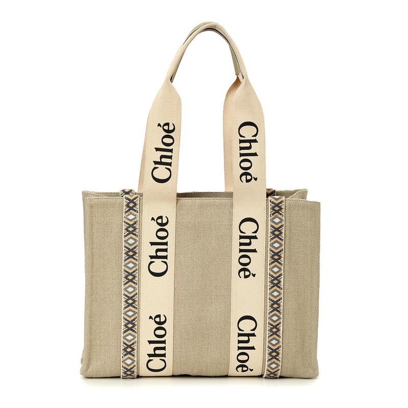 Chloe Small Woody Tote Bag
