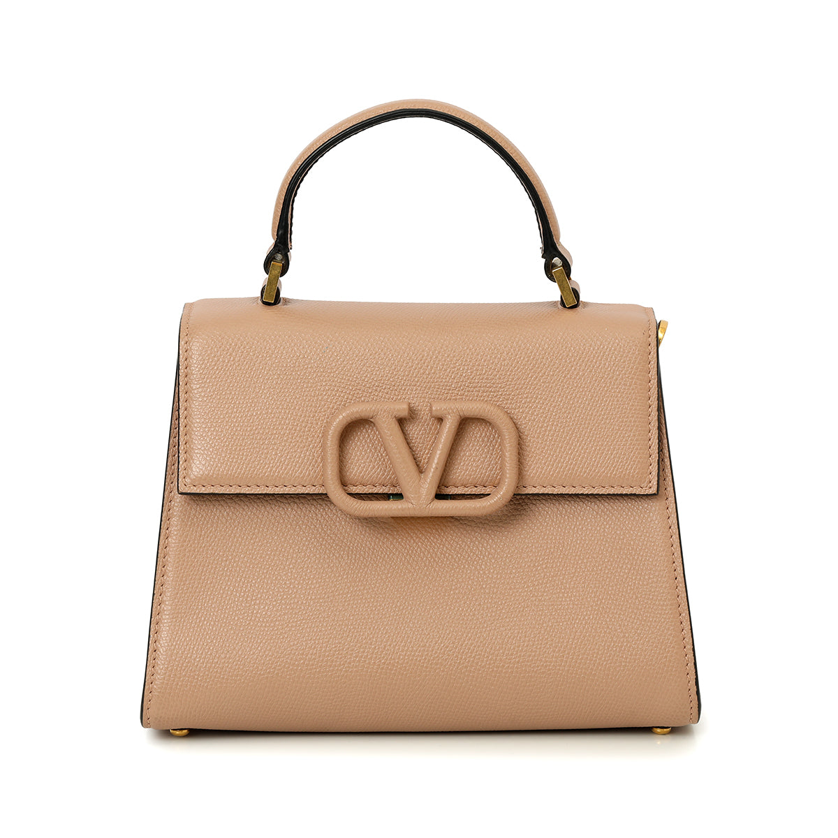 Vsling Small Grainy Calfskin Handbag