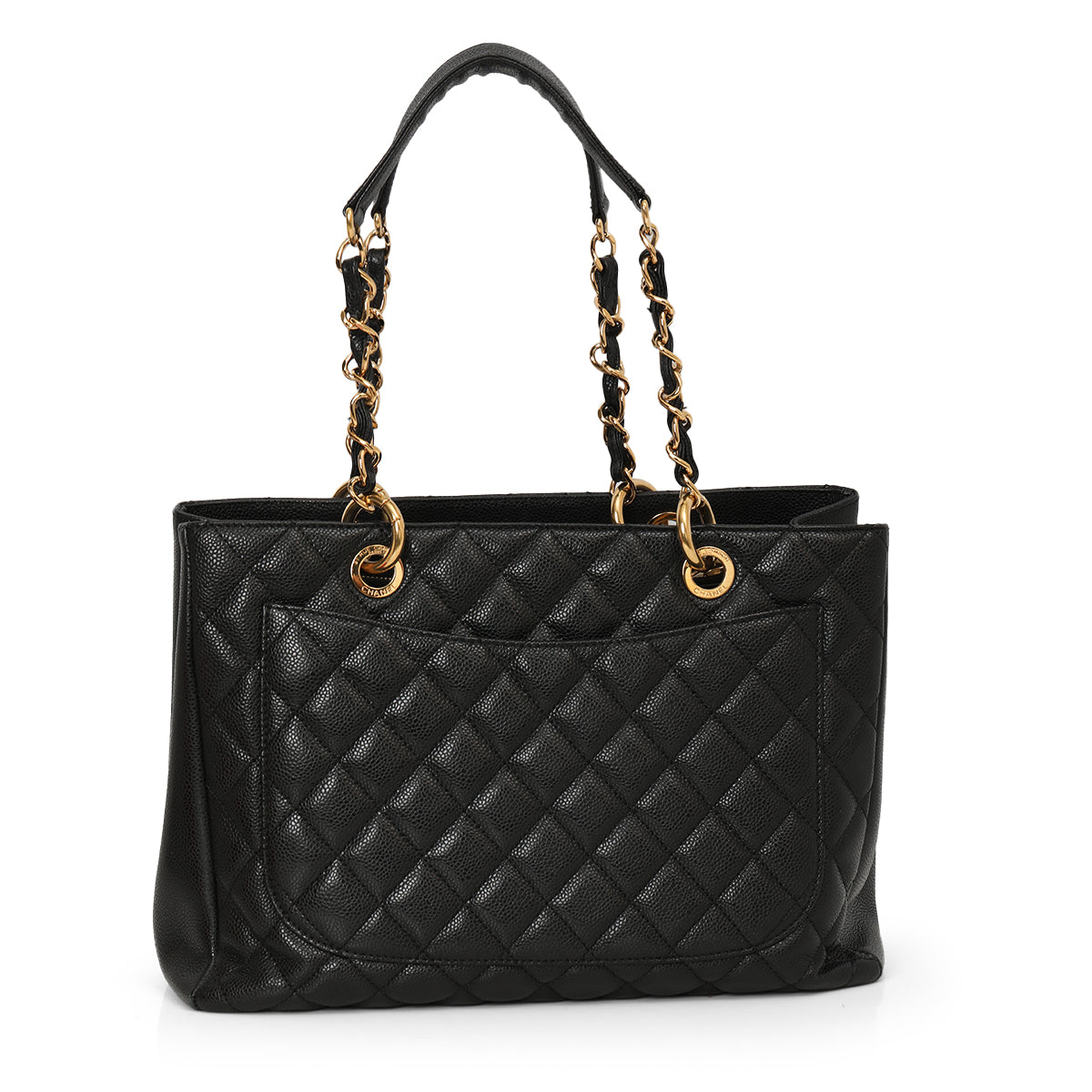 Caviar Grand Leather Shopping Tote Grand