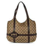 GG Monogram Royal Medium Brown Shoulder Bag