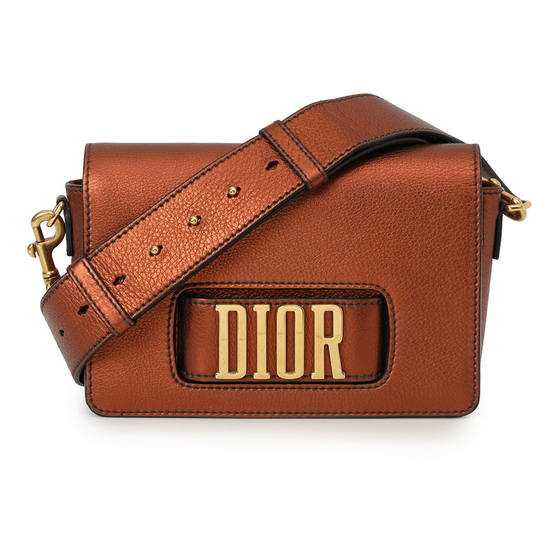 Christian Dior Copper Dio(R)Evolution Flap Bag One Size