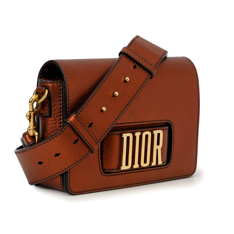 Pre loved Christian Dior Copper Dio(R)Evolution Flap Bag One Size