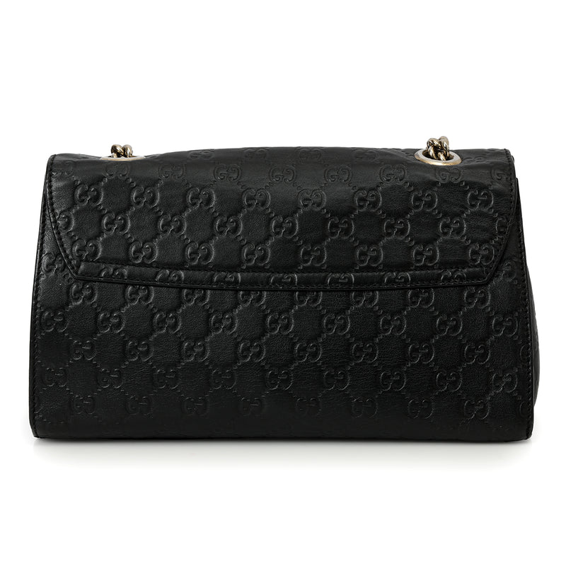 GG Black Emily Shoulder Bag Medium