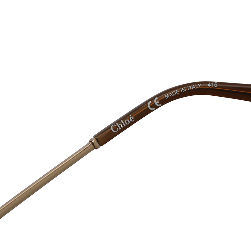 Women chloe round frame sunglasses one size