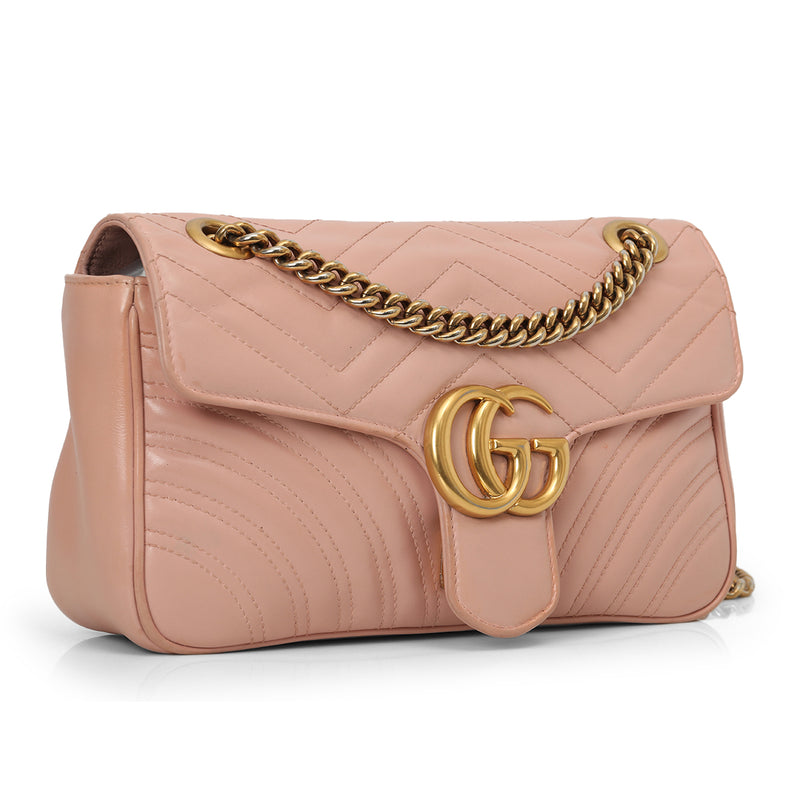 Leather Marmont Small Bag
