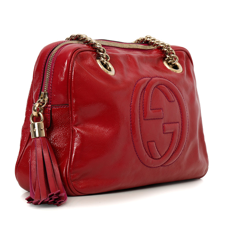Women pre loved gucci bowler bag