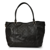 Black GG Guccissima Leather Tote One Size