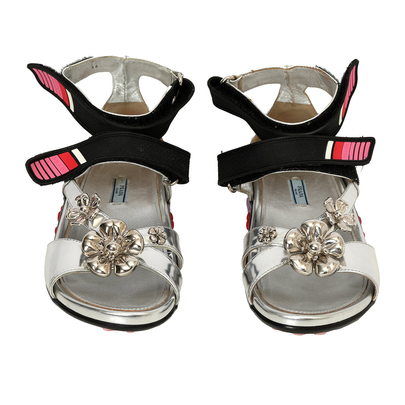 Pre loved prada ankle strap sandals price