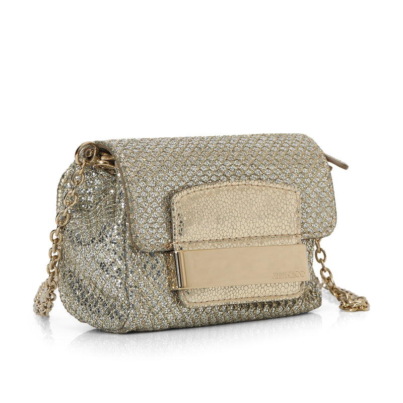 Pre loved jimmy choo chain bag mini sale
