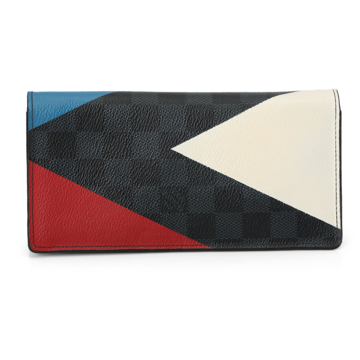 2017 America's Cup Damier Cobalt Brazza Wallet One Size