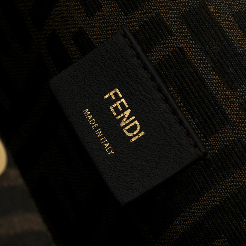 First Small Navy Nappa Leather Bag
